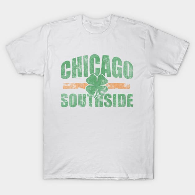 Retro Chicago Southside Irish T-Shirt by E